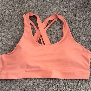Old Navy Pink Sports Bra Racerback Design